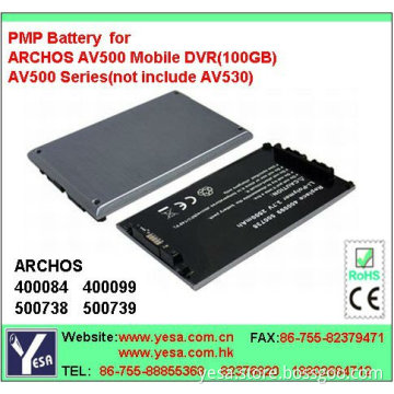 PMP Battery apply to Archos 400084 500739